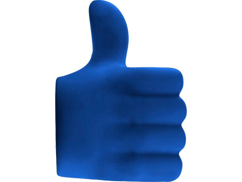 Антистресс в форме поднятого большого пальца, синий