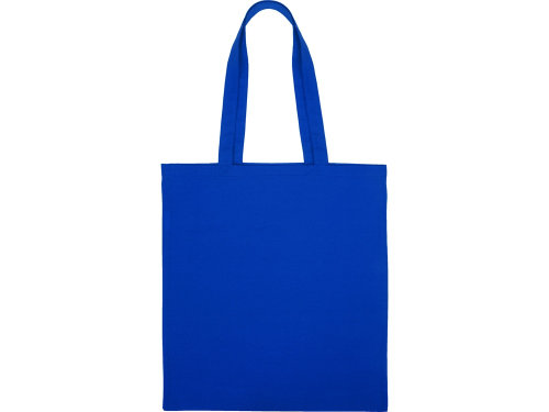 Сумка для шопинга Carryme 140 хлопковая, 140 г/м2, синий