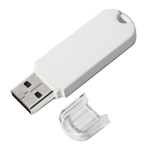 USB flash-карта UNIVERSAL (8Гб), белая, 5,8х1,7х0,6 см, пластик (белый)