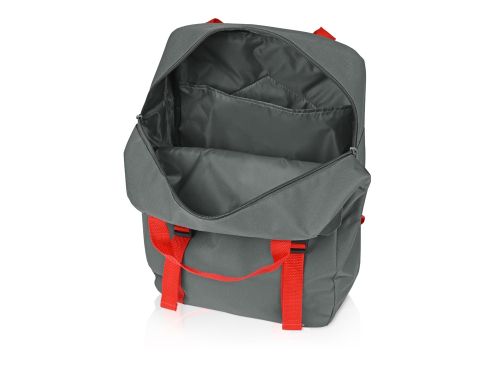 Рюкзак Lock, серый/красный