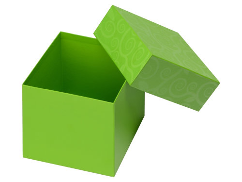 Подарочная коробка Древо жизни, зеленое яблоко