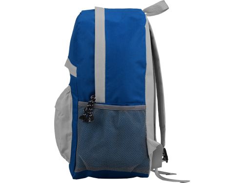 Рюкзак Универсальный (синяя спинка, синие лямки), синий/серый
