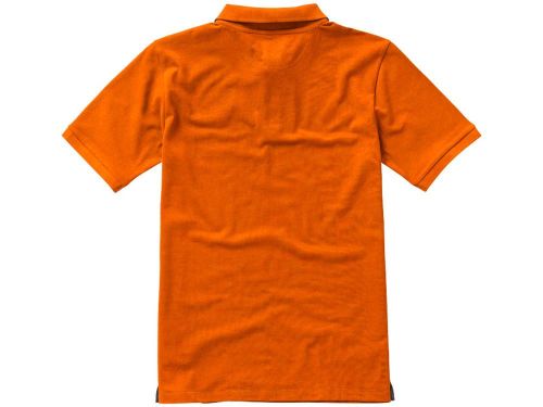 Calgary мужская футболка-поло с коротким рукавом, оранжевый