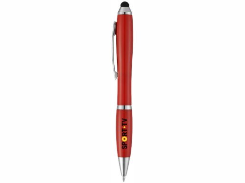 Ручка-стилус шариковая Nash, красный