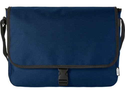 Omaha, сумка через плечо из переработанного PET-пластика, темно-синий