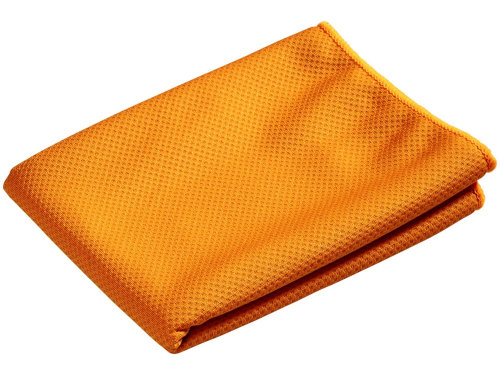 Охлаждающее полотенце Peter в сетчатом мешочке, оранжевый