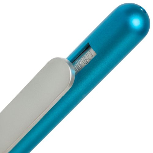 Ручка шариковая Swiper Silver, голубой металлик