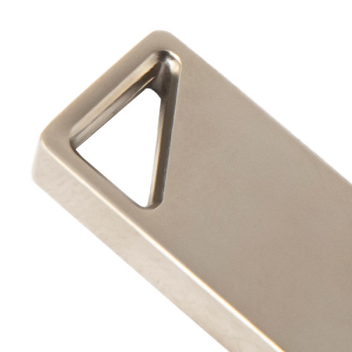 USB flash-карта SPLIT (32Гб), серебристая, 3,6х1,2х0,5 см, металл (серебристый)