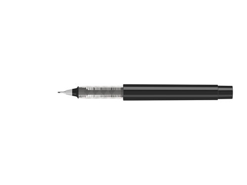 Капиллярная ручка в корпусе из переработанного материала rPET RECYCLED PET PEN PRO FL, черный с серебристым