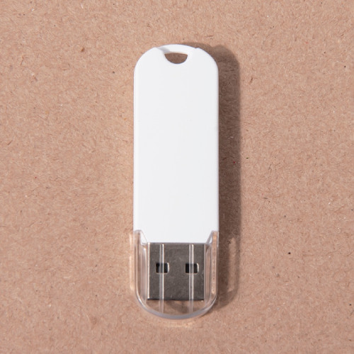 USB flash-карта UNIVERSAL (16Гб), белая, 5,8х1,7х0,6 см, пластик (белый)