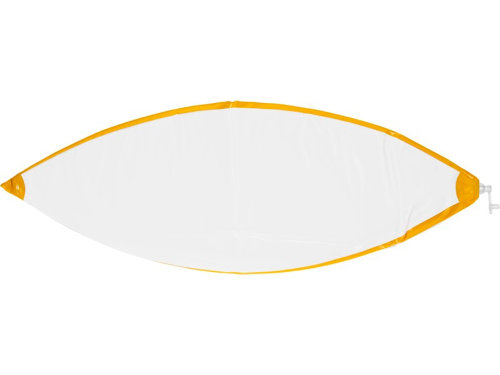 Непрозрачный пляжный мяч Bora, желтый/белый