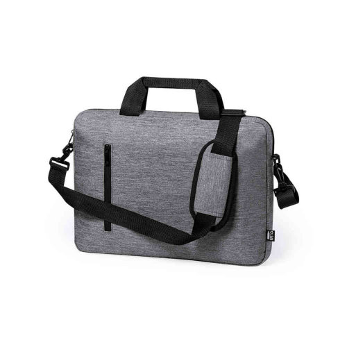 Конференц-сумка PIROK, рециклированный полиэстер (серый меланж)