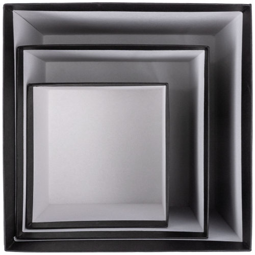 Коробка Cube, L, черная