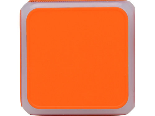 Портативная колонка Cube с подсветкой, оранжевый