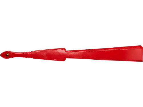 Складной ручной веер Maestral в бумажной коробке, красный