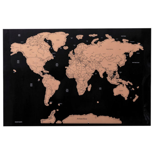 Скретч-карта PALSY (коричневый)