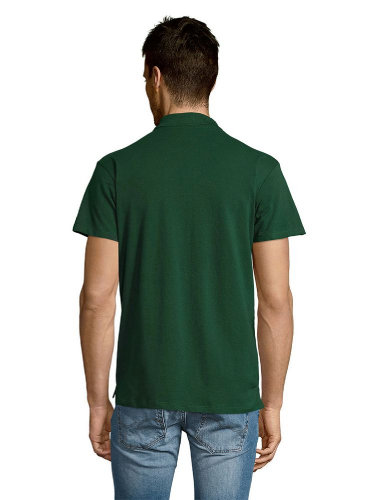 Рубашка поло мужская Summer 170, темно-зеленая