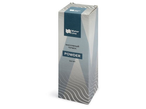 Вакуумный термос Powder 500 мл, черный (P)