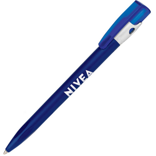 Ручка шариковая KIKI FROST SILVER (синий, серебристый)