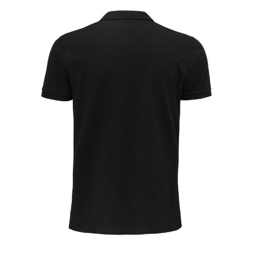 Рубашка поло мужская PLANET MEN 170 из органического хлопка (черный)