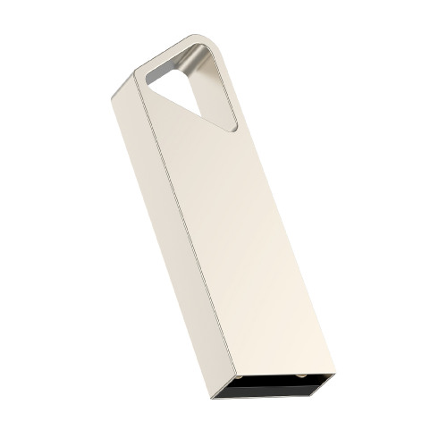 USB flash-карта SPLIT (8Гб), серебристая, 3,6х1,2х0,5 см, металл (серебристый)