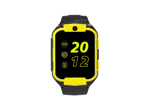 Детские часы Cindy KW-41, IP67, желтый/черный