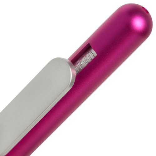 Ручка шариковая Swiper Silver, розовый металлик (фуксия)