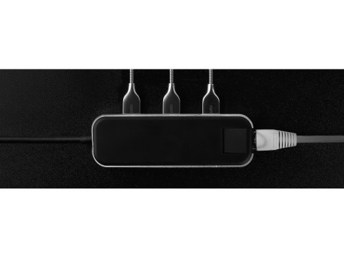 Хаб USB Rombica Type-C Chronos Black