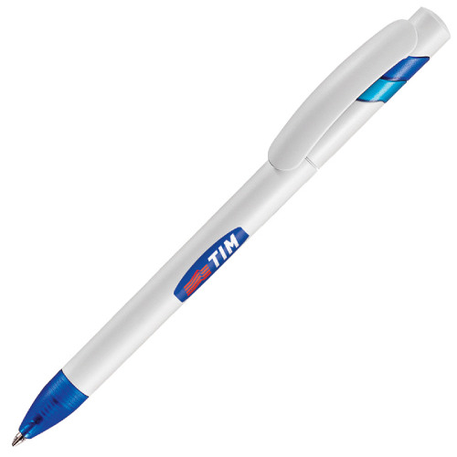 Ручка шариковая MANDI (синий, белый)