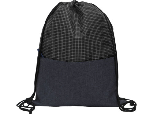 Рюкзак-мешок Reflex со светоотражающим эффектом, синий