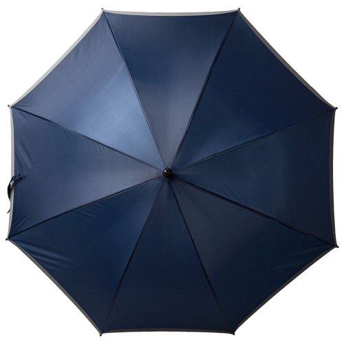 Зонт-трость светоотражающий Reflect, синий