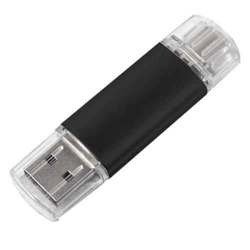 USB flash-карта ASSORTI OTG Type-C (8Гб) (черный)