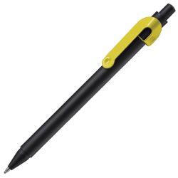 Ручка шариковая SNAKE (желтый, черный)