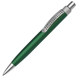 Ручка шариковая SUMO (зеленый, серебристый)
