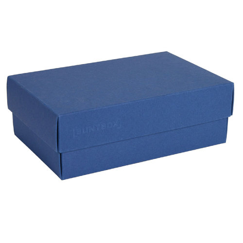 Коробка картонная, "COLOR" 11,5*6*17 см; синий (синий)