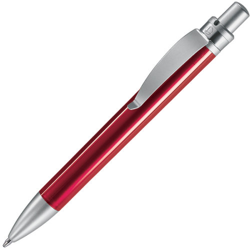 Ручка шариковая FUTURA, пластик/металл (красный)