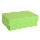 Коробка картонная, "COLOR" 11,5*6*17 см; зеленое яблоко (светло-зеленый)