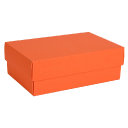 Коробка картонная, "COLOR" 11,5*6*17 см; оранжевый (оранжевый)