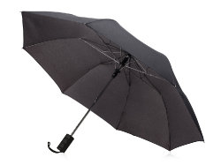 Зонт-полуавтомат Flick, темно-серый