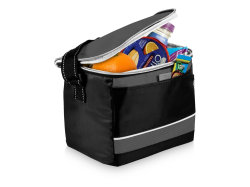 Спортивная сумка-холодильник Levi, черный/серый
