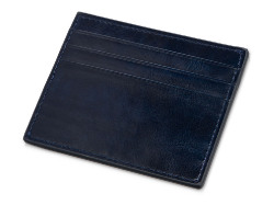 Картхолдер для 6 пластиковых карт с RFID-защитой Fabrizio, синий