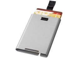 RFID слайдер для карт, серебристый