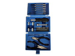 Набор инструментов Stinger, 25 инструментов, в пластиковом кейсе, 164x107x49 мм, синий