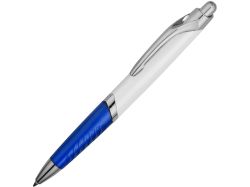 Ручка шариковая Призма белая/синяя