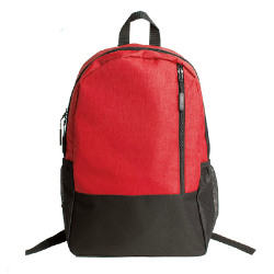 Рюкзак PULL, красный/чёрный, 45 x 28 x 11 см, 100% полиэстер 300D+600D (красный, черный)