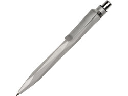 Ручка пластиковая c минералами шариковая Prodir QS20 PQS-C Stone, серебряный