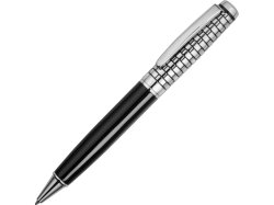 Ручка шариковая Бельведер, черный/серебристый