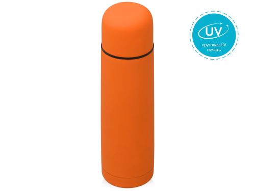 Термос Ямал Soft Touch 500мл, оранжевый