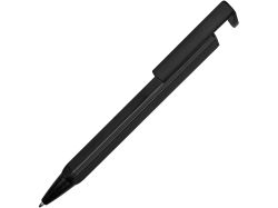 Ручка-подставка металлическая, Кипер Q, черный