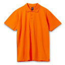 Рубашка поло мужская Spring 210, оранжевая